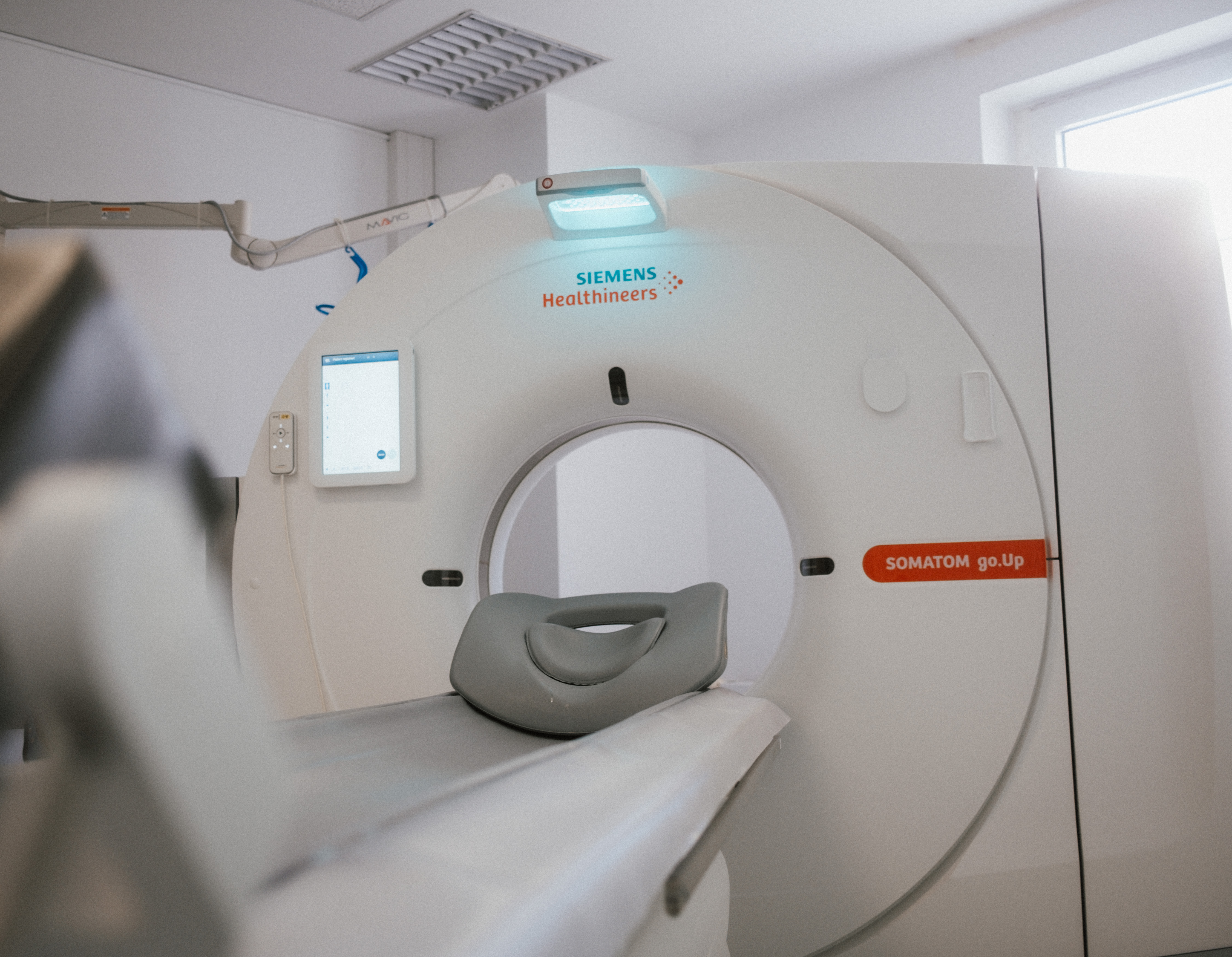 CT Scanner Siemens SOMATOM go. Up